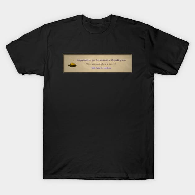 Firemaking T-Shirt by bobojizarre